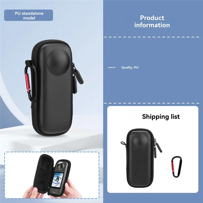 -A95Z For Insta360 X5 Photography Accessorise Panoramic Camera Mini Bag Lens Cap Camera Accessories Kit
-A95Z For Insta360 X5 Photography Accessorise Panoramic Camera Mini Bag Lens Cap Camera Accessories Kit