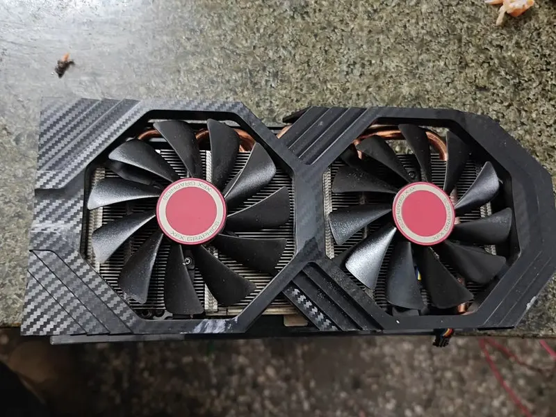 The Cooler Heatsink Shell Fans for XFX RX580 RX585 RX588 RX590 RX598 Video Card
The Cooler Heatsink Shell Fans for XFX RX580 RX585 RX588 RX590 RX598 Video Card