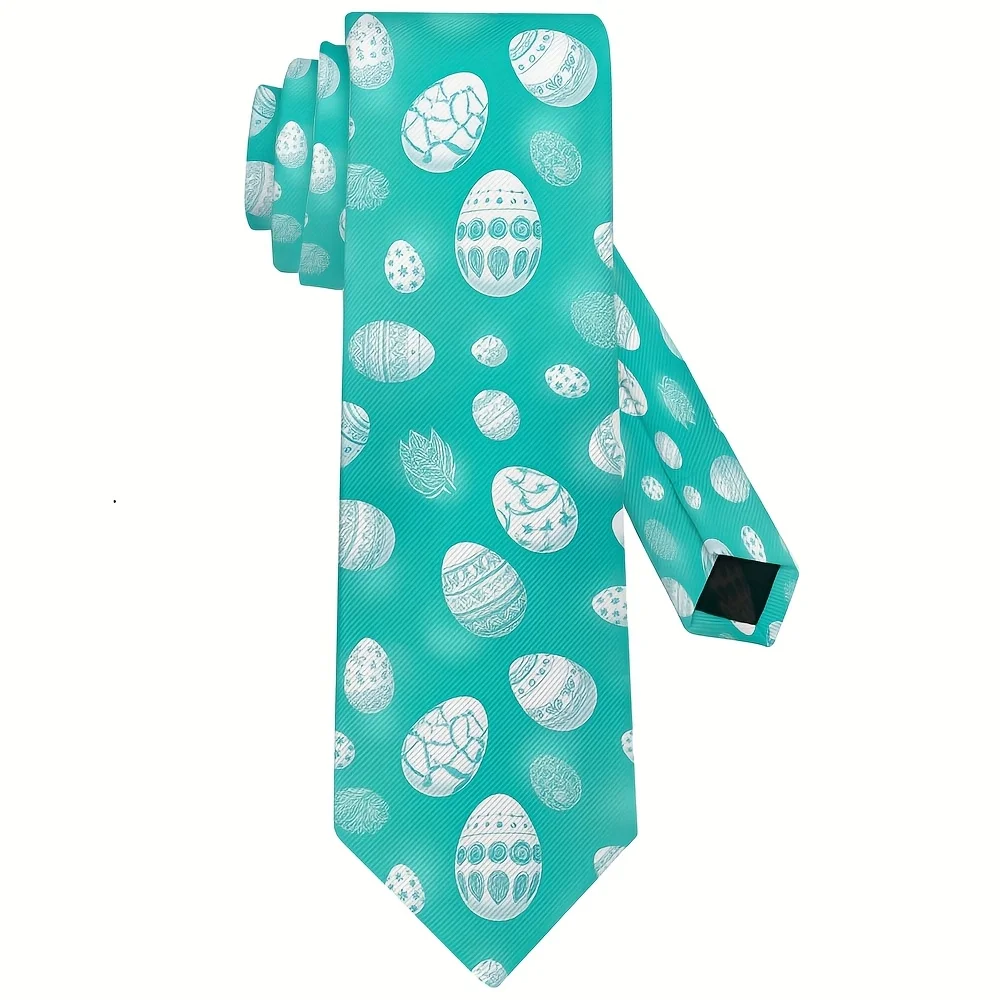 Светло-голубое пасхальное яйцо с белым узорчатым рисунком на бирюзовом фоне с напечатанным узором в виде галстука, праздничный декор.
Светло-голубое пасхальное яйцо с белым узорчатым рисунком на бирюзовом фоне с напечатанным узором в виде галстука, праздничный декор.