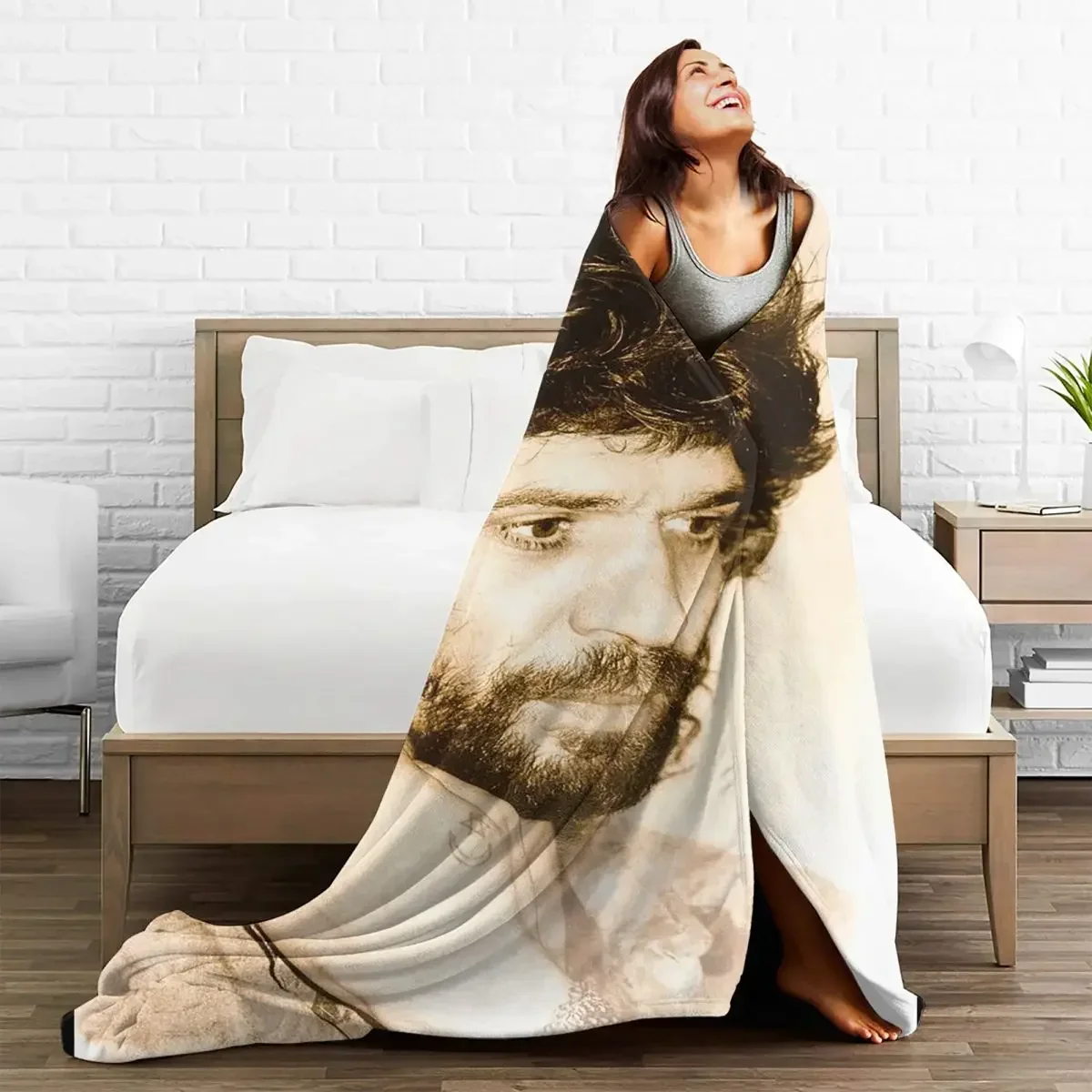 Baby Blanket Camarn De La Isla Singer Flannel Textile Decor Portable Lightweight Throw Blankets for Home Office Bedding Throws
Baby Blanket Camarn De La Isla Singer Flannel Textile Decor Portable Lightweight Throw Blankets for Home Office Bedding Throws