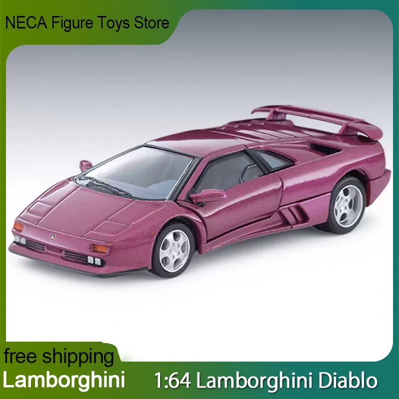 TLV Lamborghini Diablo 1 64 Scale Purple Alloy Diecast Car Model Simulation Collectible Decoration For Hobby Collection Display
TLV Lamborghini Diablo 1 64 Scale Purple Alloy Diecast Car Model Simulation Collectible Decoration For Hobby Collection Display