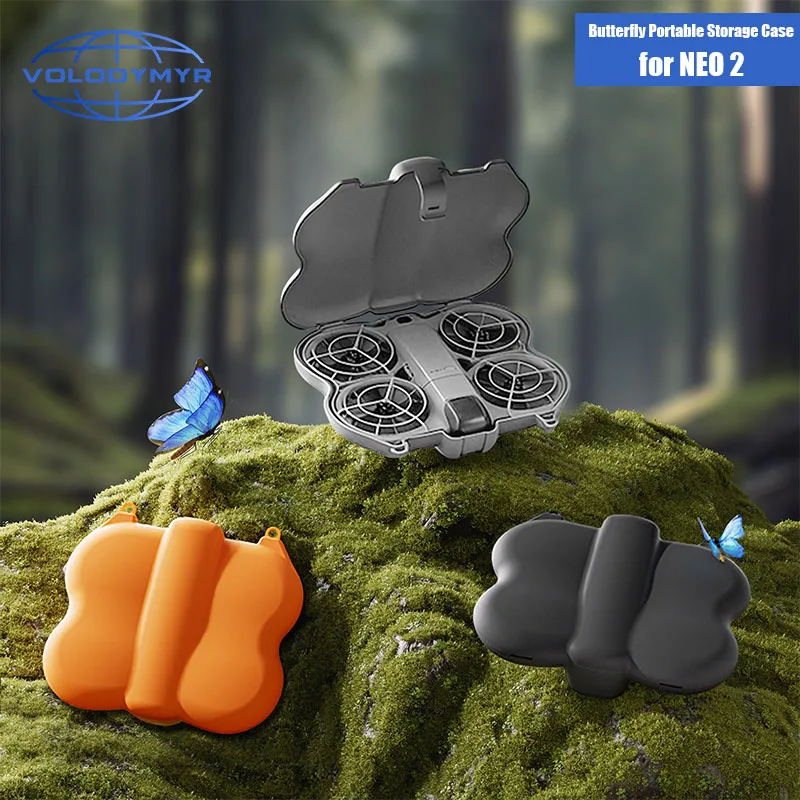 VOLODYMYR for DJI Neo 2 Protective Carrying Case Butterfly Storage Box Drop-proof Portable Dust-proof Bag Drone Accessories
VOLODYMYR for DJI Neo 2 Protective Carrying Case Butterfly Storage Box Drop-proof Portable Dust-proof Bag Drone Accessories