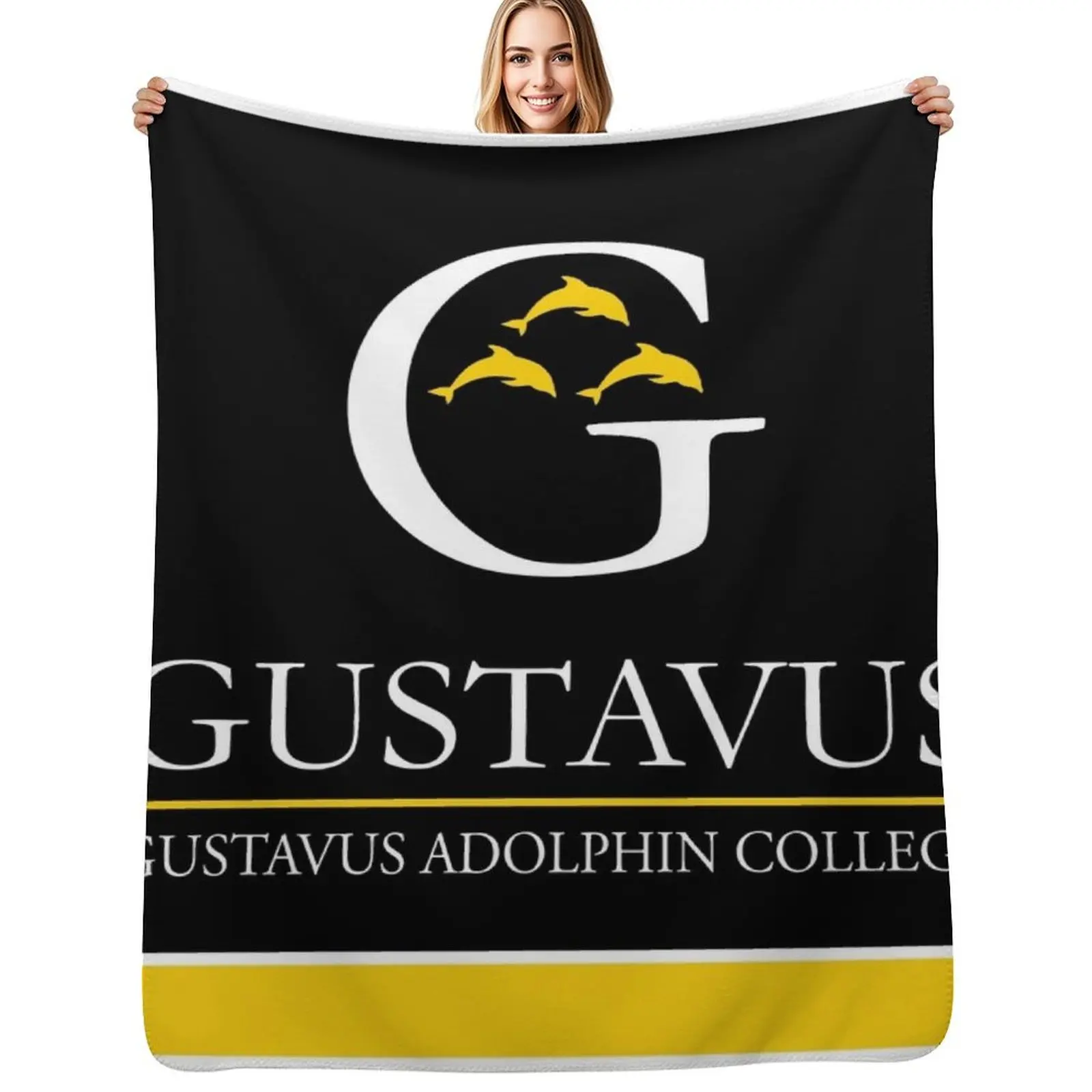 Gustavus Adolphin College Throw Blanket Color Fast Cozy Throw Blanket
Gustavus Adolphin College Throw Blanket Color Fast Cozy Throw Blanket