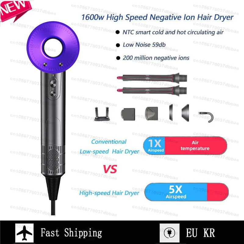 Professional Negative Ion Hair Dryer High Speed Hair Dryer Home Appliances Hot & Cold Thermostat Control Electric Hair Drye
Professional Negative Ion Hair Dryer High Speed Hair Dryer Home Appliances Hot & Cold Thermostat Control Electric Hair Drye