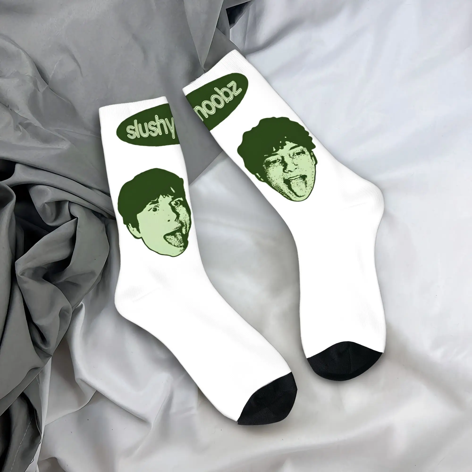 Slushy Noobz Socks Elegant Stockings Autumn Non-Slip Unisex Men Socks Medium Soft Design Running Sports Socks
Slushy Noobz Socks Elegant Stockings Autumn Non-Slip Unisex Men Socks Medium Soft Design Running Sports Socks