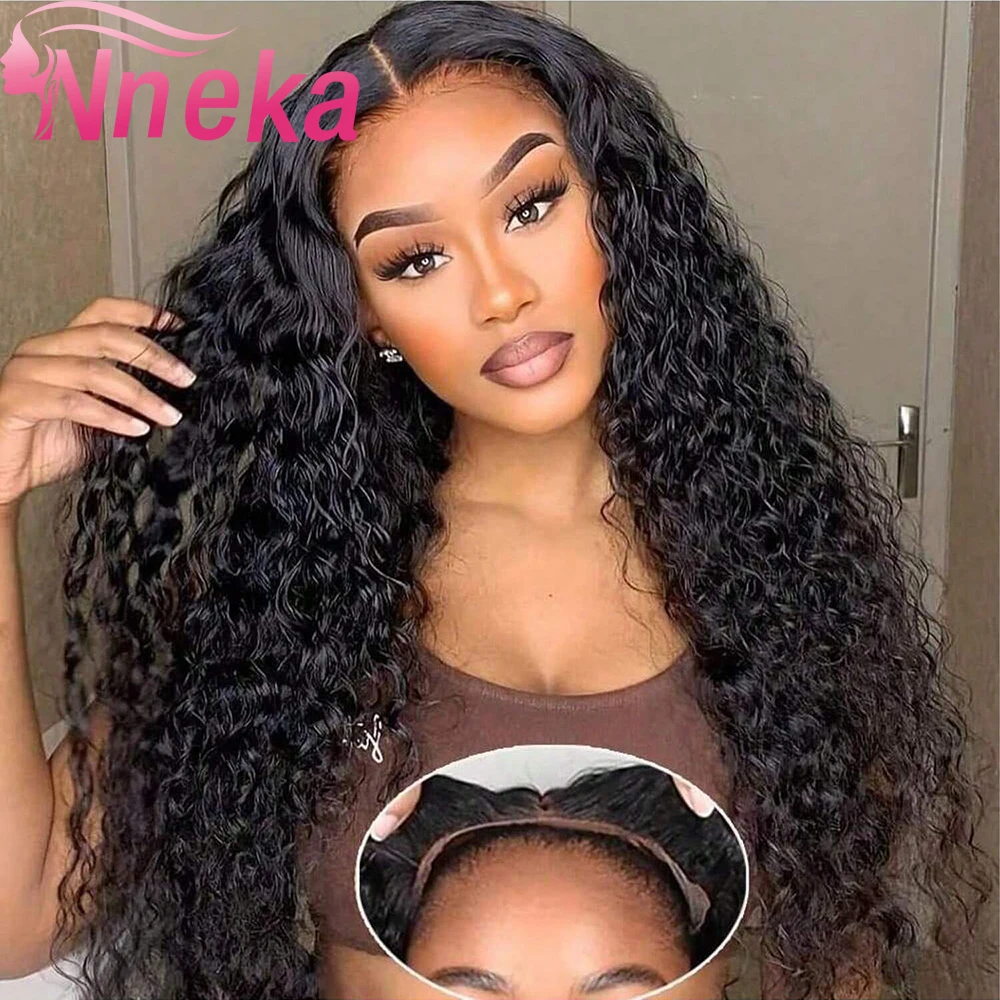 4x4 5x5 Glueless Wigs Human Hair Ready To Wear Deep Wave 13x6 Hd Lace Front Human Hair Wig 360 HD Full Lace Front Wigs Curly Wig
4x4 5x5 Glueless Wigs Human Hair Ready To Wear Deep Wave 13x6 Hd Lace Front Human Hair Wig 360 HD Full Lace Front Wigs Curly Wig