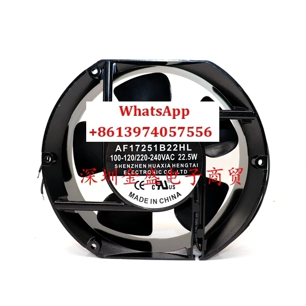 Оригинальный вентилятор AF17251B22HL 100-120/220-240 В переменного тока, 17 см, двойное напряжение, большой объем воздуха
Оригинальный вентилятор AF17251B22HL 100-120/220-240 В переменного тока, 17 см, двойное напряжение, большой объем воздуха
