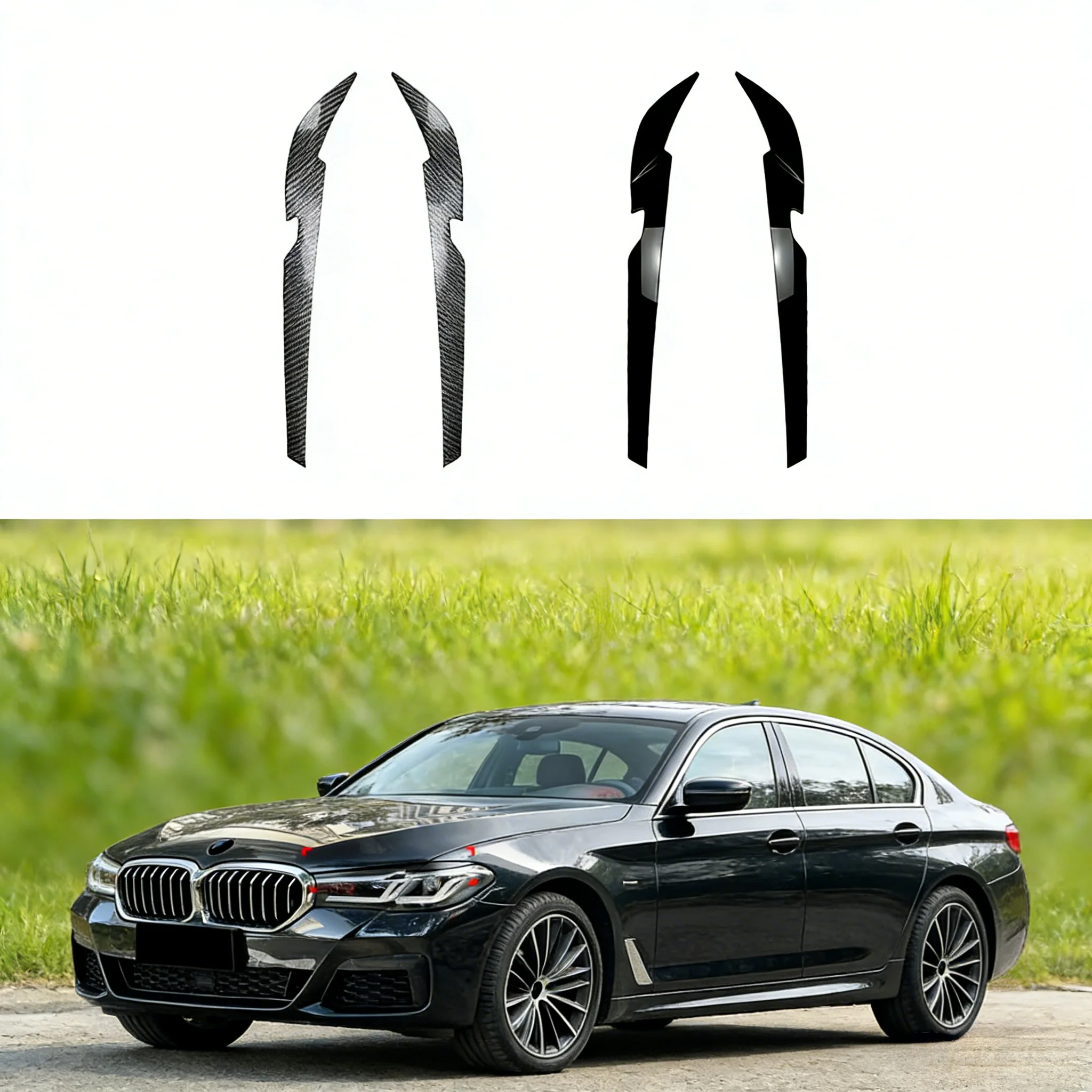 Новый дизайн 2021 2022 2023 для Bmw 5 серии G30 G31 G38 530i 530d 530e M550i M550d Фара Evil Eyebrows Веки Глянцевый черный
Новый дизайн 2021 2022 2023 для Bmw 5 серии G30 G31 G38 530i 530d 530e M550i M550d Фара Evil Eyebrows Веки Глянцевый черный