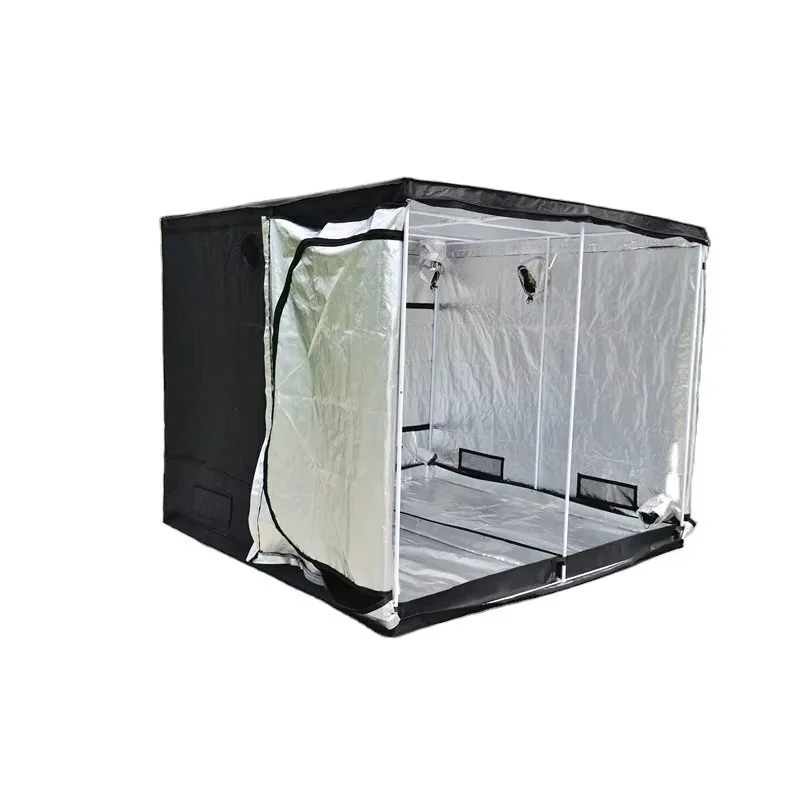 240X240x200cm polyester film growth tent 600x300D light proof warm room easy to assemble, metal frame luxury function
240X240x200cm polyester film growth tent 600x300D light proof warm room easy to assemble, metal frame luxury function