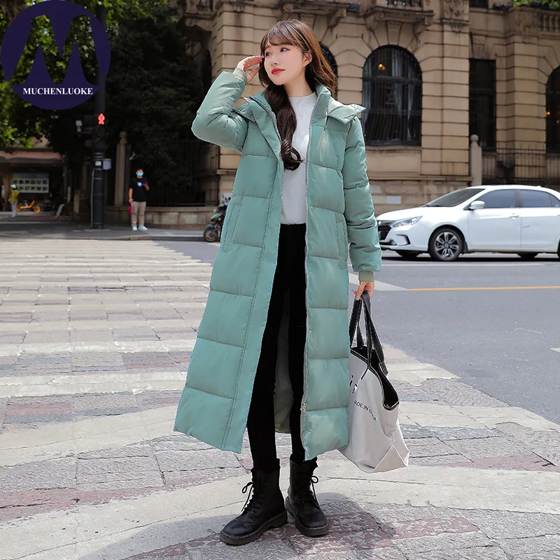 Женские длинные пуховые хлопковые парки, зимняя куртка 2025, корейская модная теплая толстовка с капюшоном, элегантное повседневное свободное утепленное пальто
Женские длинные пуховые хлопковые парки, зимняя куртка 2025, корейская модная теплая толстовка с капюшоном, элегантное повседневное свободное утепленное пальто