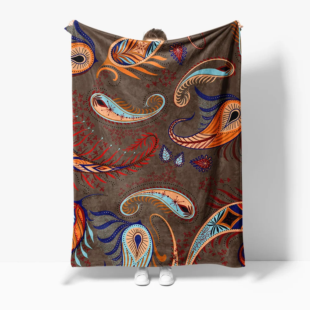 Хлопковое одеяло с принтом пейсли, мягкое, теплое, уютное декоративное одеяло для кровати, чехол для дивана, подарок
Хлопковое одеяло с принтом пейсли, мягкое, теплое, уютное декоративное одеяло для кровати, чехол для дивана, подарок