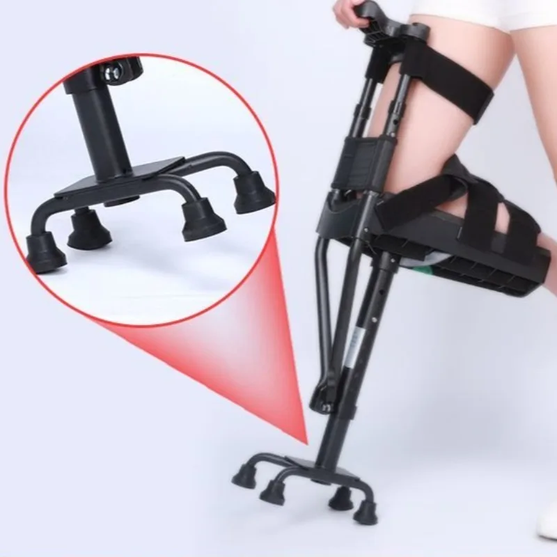 Single Leg Telescopic Support Walking Aid Crutch Hands-Free Crutch Knee Walker Stick Mobility Enhancer for Independent Movement
Single Leg Telescopic Support Walking Aid Crutch Hands-Free Crutch Knee Walker Stick Mobility Enhancer for Independent Movement