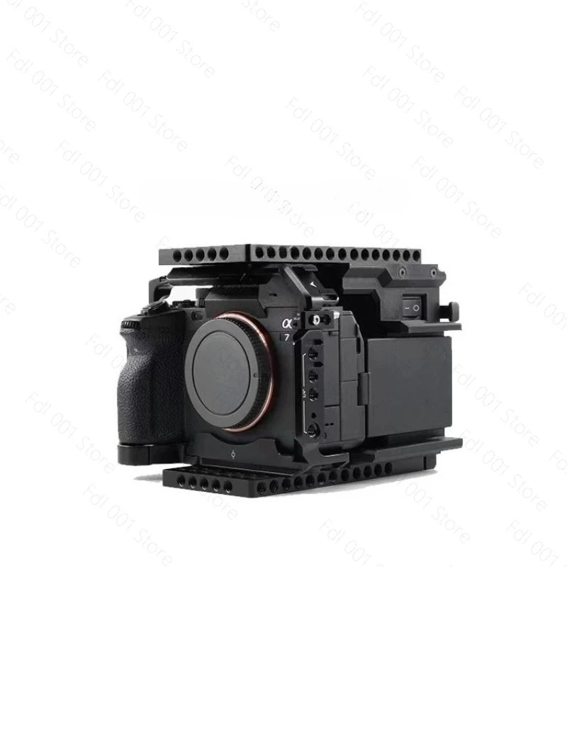 Latest Upgraded Version V-Mount Battery Plate Expansion Module Cineback for A7M4/A7S3 Camera WIth Top and Bottom Cheese Plates
Latest Upgraded Version V-Mount Battery Plate Expansion Module Cineback for A7M4/A7S3 Camera WIth Top and Bottom Cheese Plates