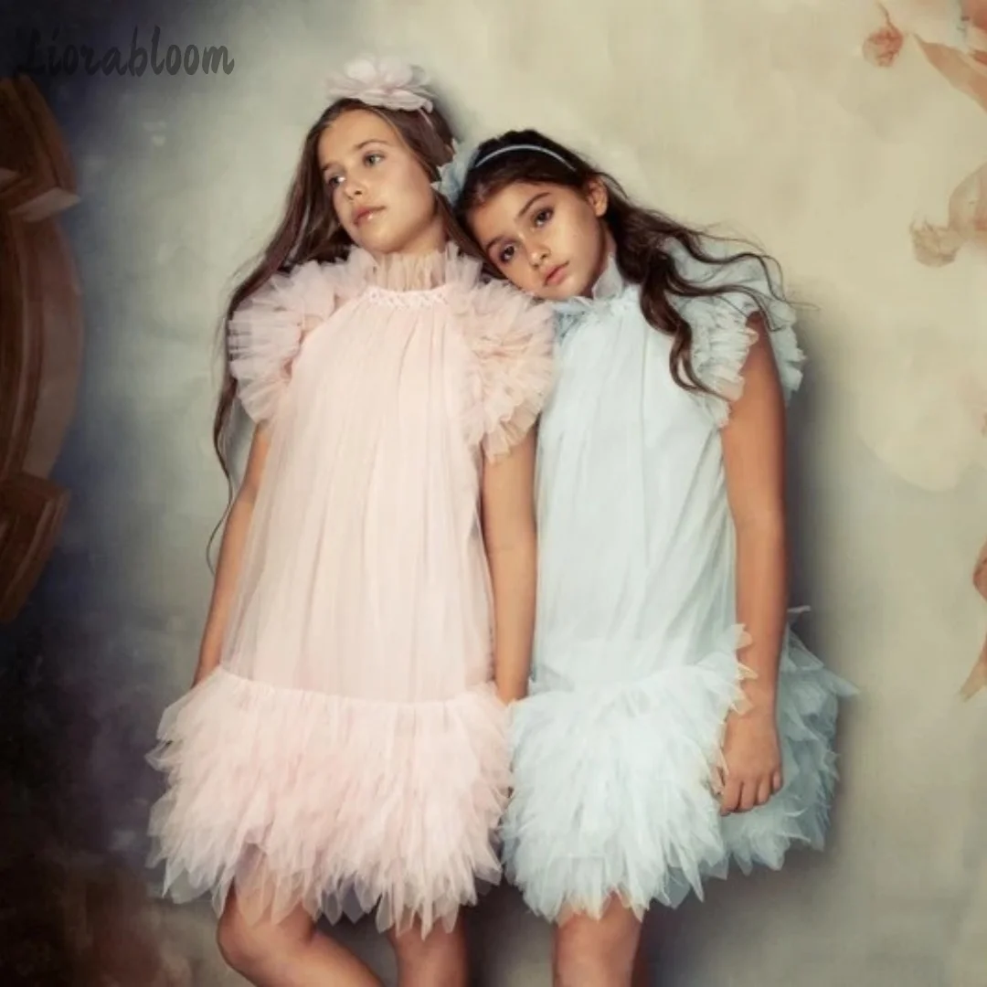 Girls' Tulle Wedding Gown Everyday Dress Flower Girl Attire Women's Wedding Party Attire Dress свадебное платье
Girls' Tulle Wedding Gown Everyday Dress Flower Girl Attire Women's Wedding Party Attire Dress свадебное платье