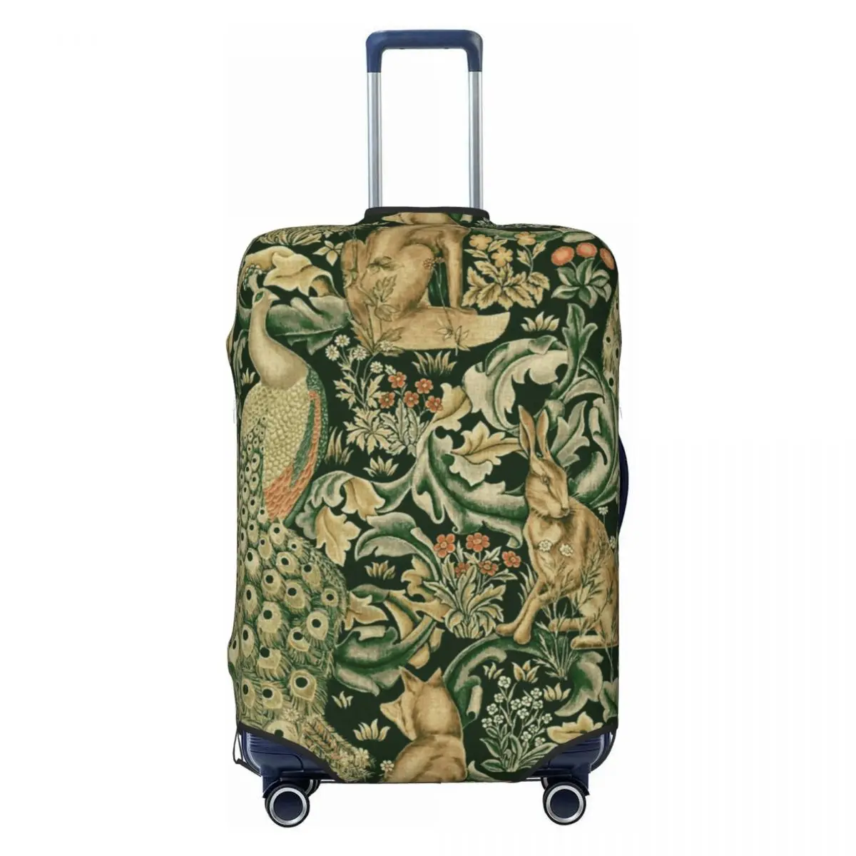 Peacocks And Fox By William Morris Luggage Cover Forest Animals Textile Pattern Suitcase Protector Covers Suit For 18-32 inch
Peacocks And Fox By William Morris Luggage Cover Forest Animals Textile Pattern Suitcase Protector Covers Suit For 18-32 inch