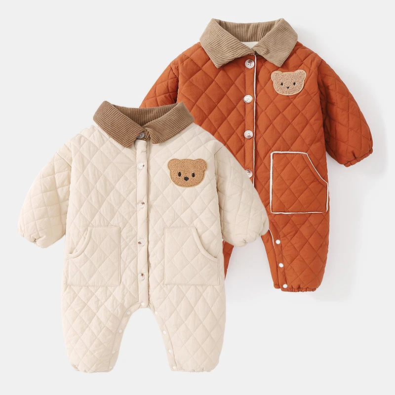 Bear Baby Winter Clothes Cotton-padded Kids Jumpsuits for Girls Boys Outfit Korean Toddler Romper Infant Onesie Baby One-piece
Bear Baby Winter Clothes Cotton-padded Kids Jumpsuits for Girls Boys Outfit Korean Toddler Romper Infant Onesie Baby One-piece