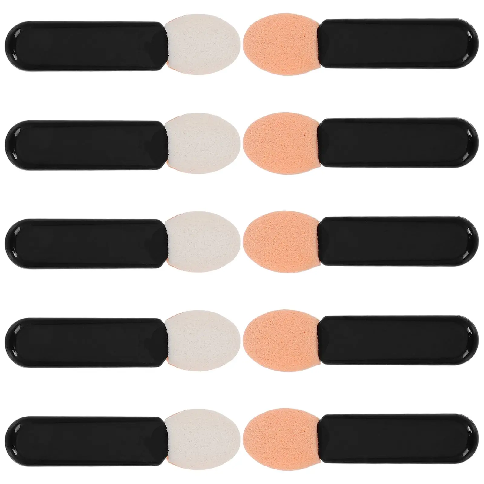 10 Pcs Makeup Brushes Durable Precision Eyeshadow Brush Sponge Portable Eyelid Round Eyeliner Eyeshadow Sponge Applicator Small
10 Pcs Makeup Brushes Durable Precision Eyeshadow Brush Sponge Portable Eyelid Round Eyeliner Eyeshadow Sponge Applicator Small