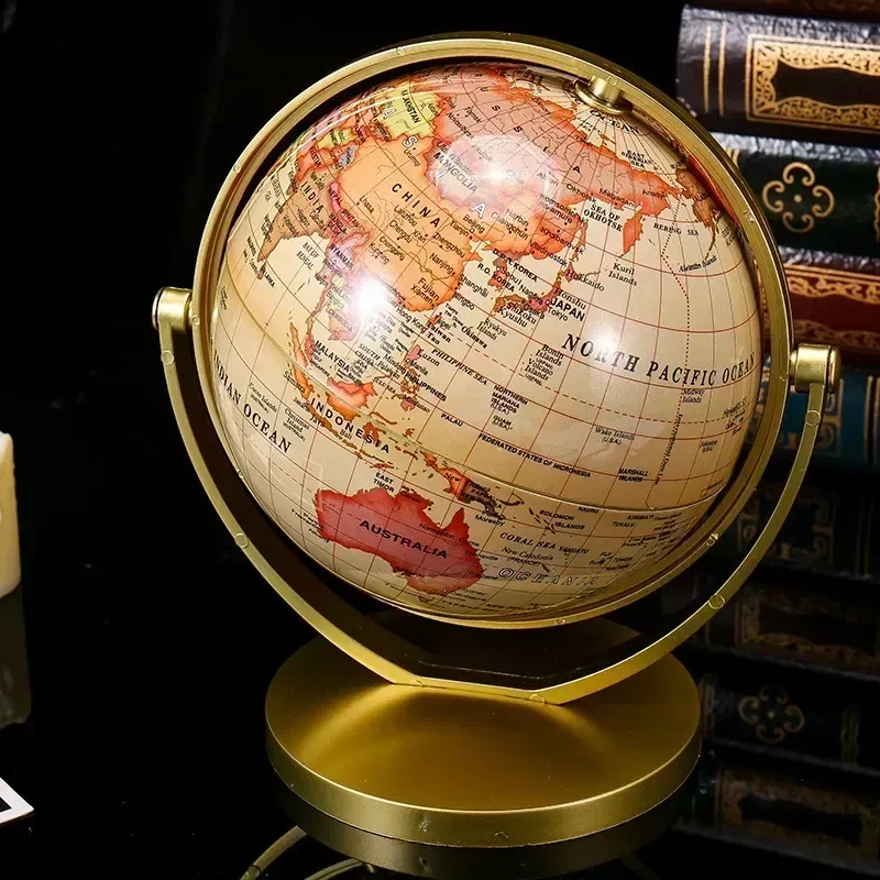 15 Universal High-definition Retro Student Globe 20 Cm High 720 Degree Rotating Globe English Version of Geography Education
15 Universal High-definition Retro Student Globe 20 Cm High 720 Degree Rotating Globe English Version of Geography Education
