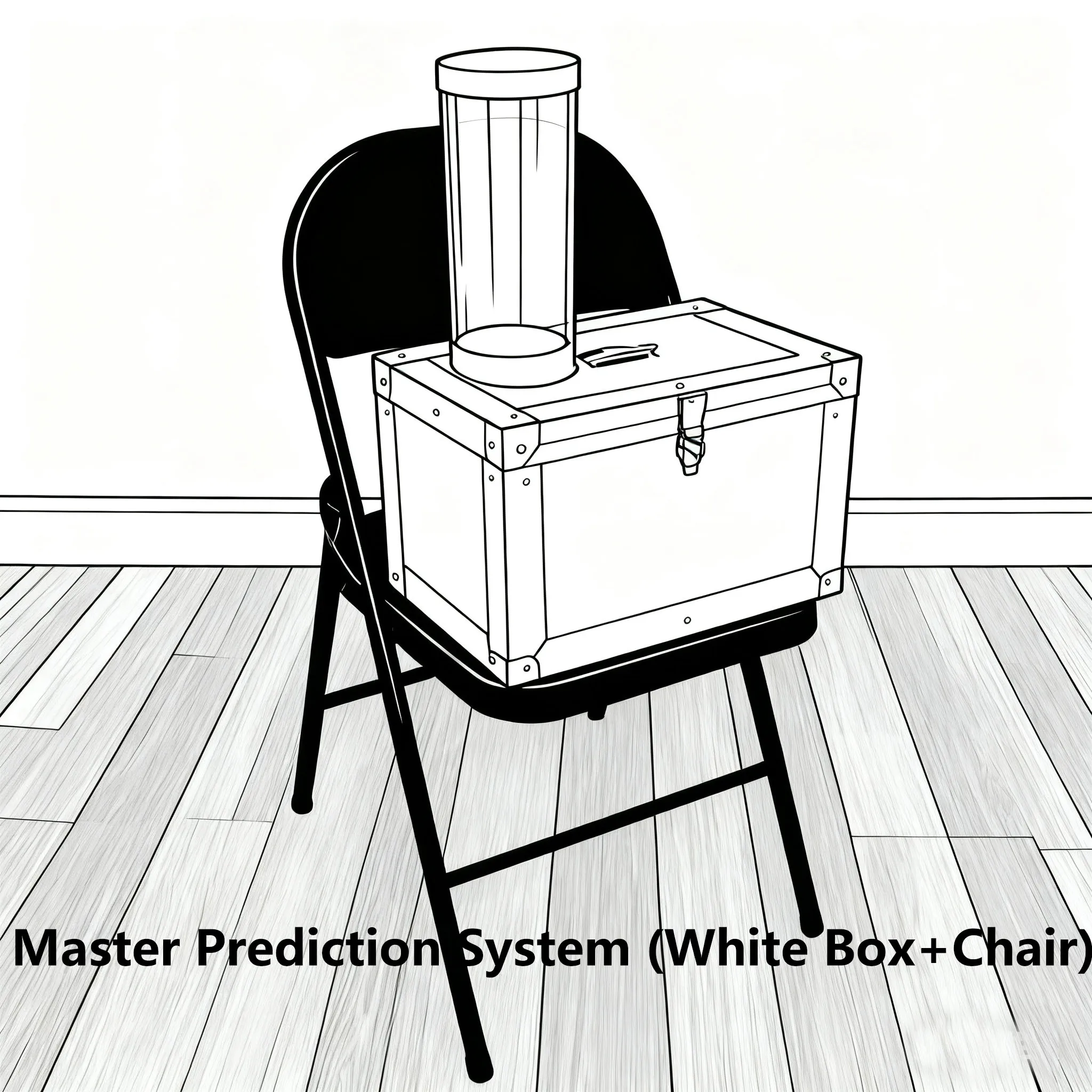 Magic Master Prediction System (White Box+Chair) Tricks Professoinal Stage Illusions Mentalism Gimmick Props
Magic Master Prediction System (White Box+Chair) Tricks Professoinal Stage Illusions Mentalism Gimmick Props