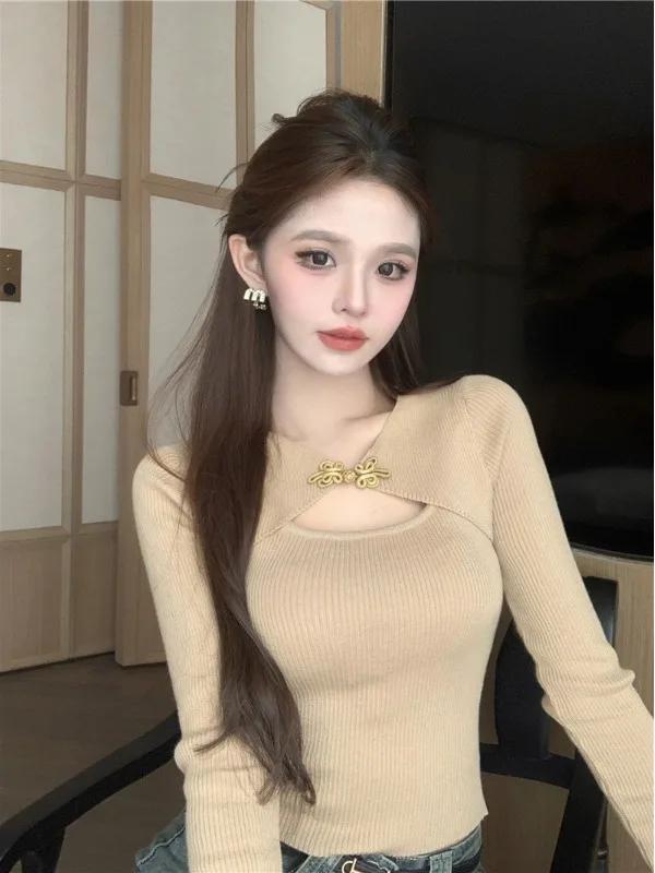 Новый китайский вязаный свитер, женский ажурный базовый свитер, внутренняя одежда, искусственный двухсекционный мягкий хлопковый длинный свек, круглый Ne
Новый китайский вязаный свитер, женский ажурный базовый свитер, внутренняя одежда, искусственный двухсекционный мягкий хлопковый длинный свек, круглый Ne