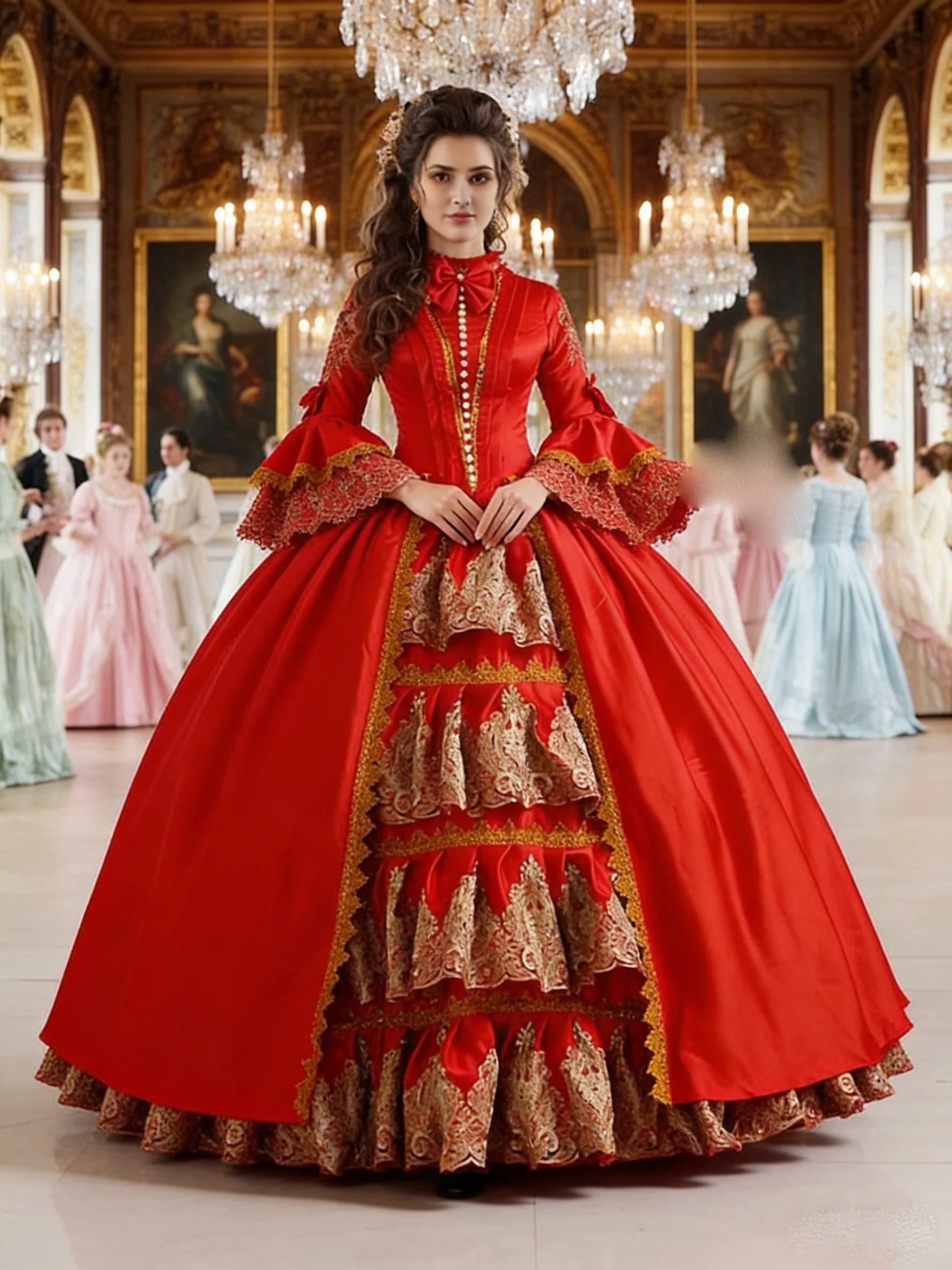 Ball Gown for Princess Marie Antoinette Dress Court Evening Dresses Fancy Dress Victorian Party Formal Gown
Ball Gown for Princess Marie Antoinette Dress Court Evening Dresses Fancy Dress Victorian Party Formal Gown