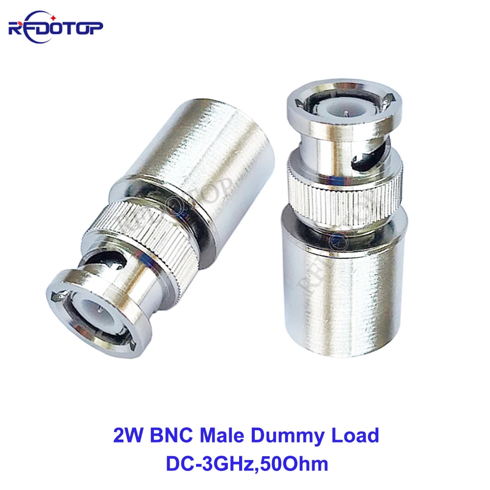 1Pcs 2W Dummy Load BNC Male Plug Connector DC-3GHz 50 Ohm VSWR≤1.2 RF Coaxial Termination Dummy Load
1Pcs 2W Dummy Load BNC Male Plug Connector DC-3GHz 50 Ohm VSWR≤1.2 RF Coaxial Termination Dummy Load