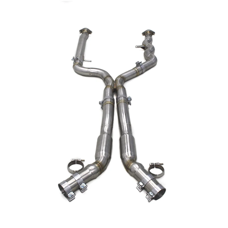 Yooking Equal Length Middle Pipes For BMW M2 G87 3.0T 2023+ Stainless Steel Exhaust Pipes Dual Resonator
Yooking Equal Length Middle Pipes For BMW M2 G87 3.0T 2023+ Stainless Steel Exhaust Pipes Dual Resonator