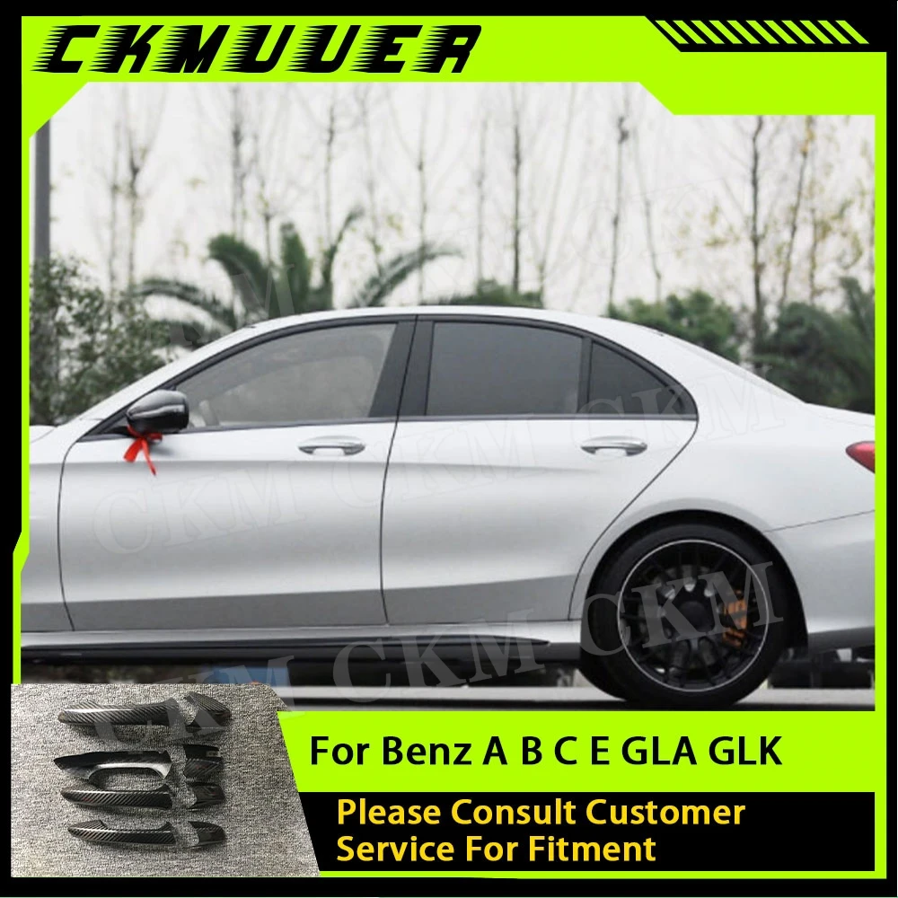CKMUUER Carbon Fiber Side Door Handle Trim Cover Stickers Car For Benz A B C E GLA GLK CLA CLS Class W204 W176 W246 W218 W212
CKMUUER Carbon Fiber Side Door Handle Trim Cover Stickers Car For Benz A B C E GLA GLK CLA CLS Class W204 W176 W246 W218 W212