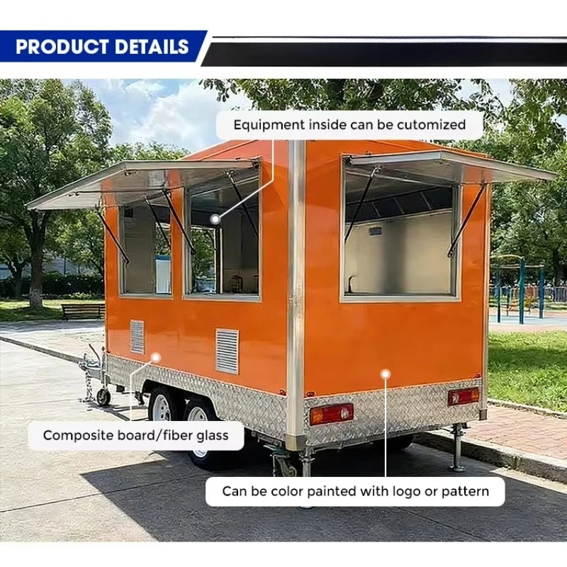 Family Owned Mobile Food Trailer with Fully Equipped Kitchen Perfect for Neighborhood and Local Parks
Family Owned Mobile Food Trailer with Fully Equipped Kitchen Perfect for Neighborhood and Local Parks