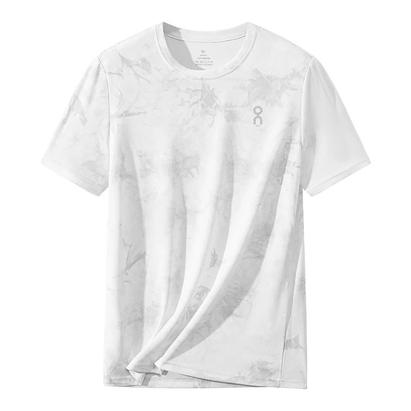 Мужская футболка для активного отдыха, спорта, бега, альпинизма и походов, быстросохнущая, дышащая, с принтом, тонкая, с коротким рукавом
Мужская футболка для активного отдыха, спорта, бега, альпинизма и походов, быстросохнущая, дышащая, с принтом, тонкая, с коротким рукавом