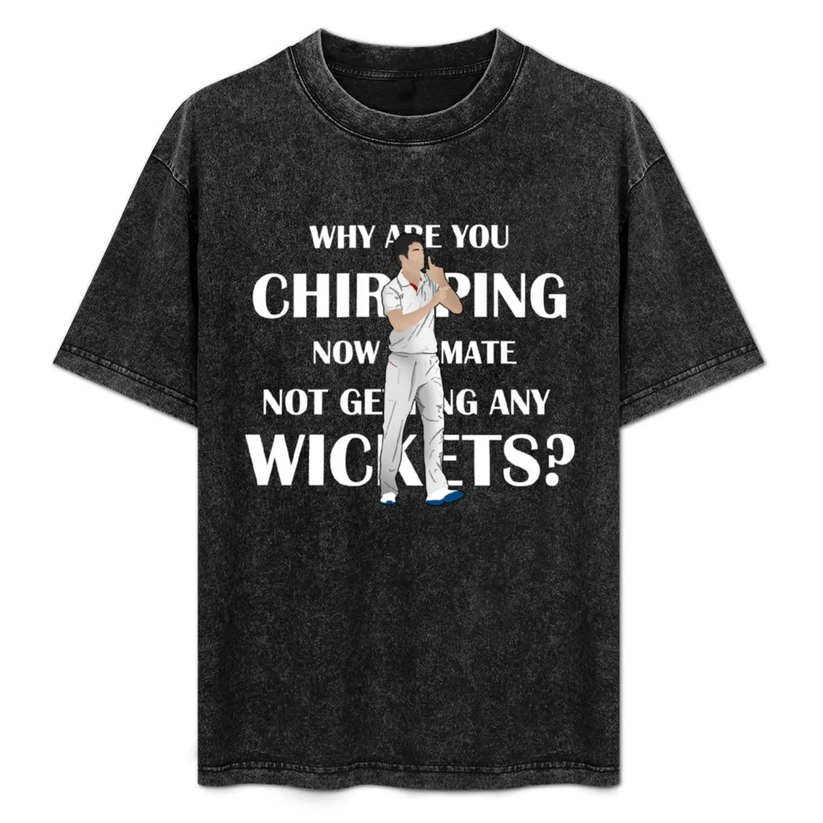 James Anderson Chirping T-Shirt Soft Casual Short Sleeve Cotton Tee
James Anderson Chirping T-Shirt Soft Casual Short Sleeve Cotton Tee