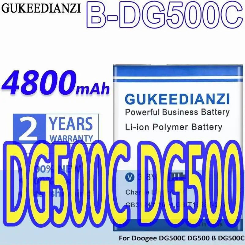 Надежная мощность 4800 мАч B-DG500C Аккумулятор мобильного телефона для Doogee DG500C DG500 B
Надежная мощность 4800 мАч B-DG500C Аккумулятор мобильного телефона для Doogee DG500C DG500 B