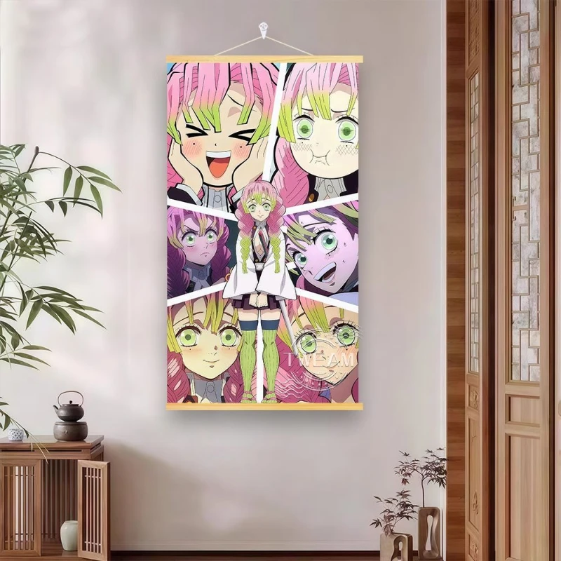 Demon Slayer Anime Merchandise Cartoon Cute Poster Scroll Hanging Art Creative Anime Home Decor Wall Art Gift Wholesale
Demon Slayer Anime Merchandise Cartoon Cute Poster Scroll Hanging Art Creative Anime Home Decor Wall Art Gift Wholesale