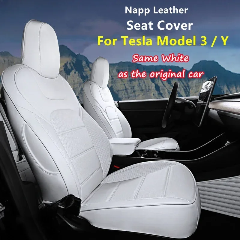 Hot and popular items Model 3 Y Nappa Leather Full Surround Style Factory Wholesale Price White Cushion Interior Accessories
Hot and popular items Model 3 Y Nappa Leather Full Surround Style Factory Wholesale Price White Cushion Interior Accessories