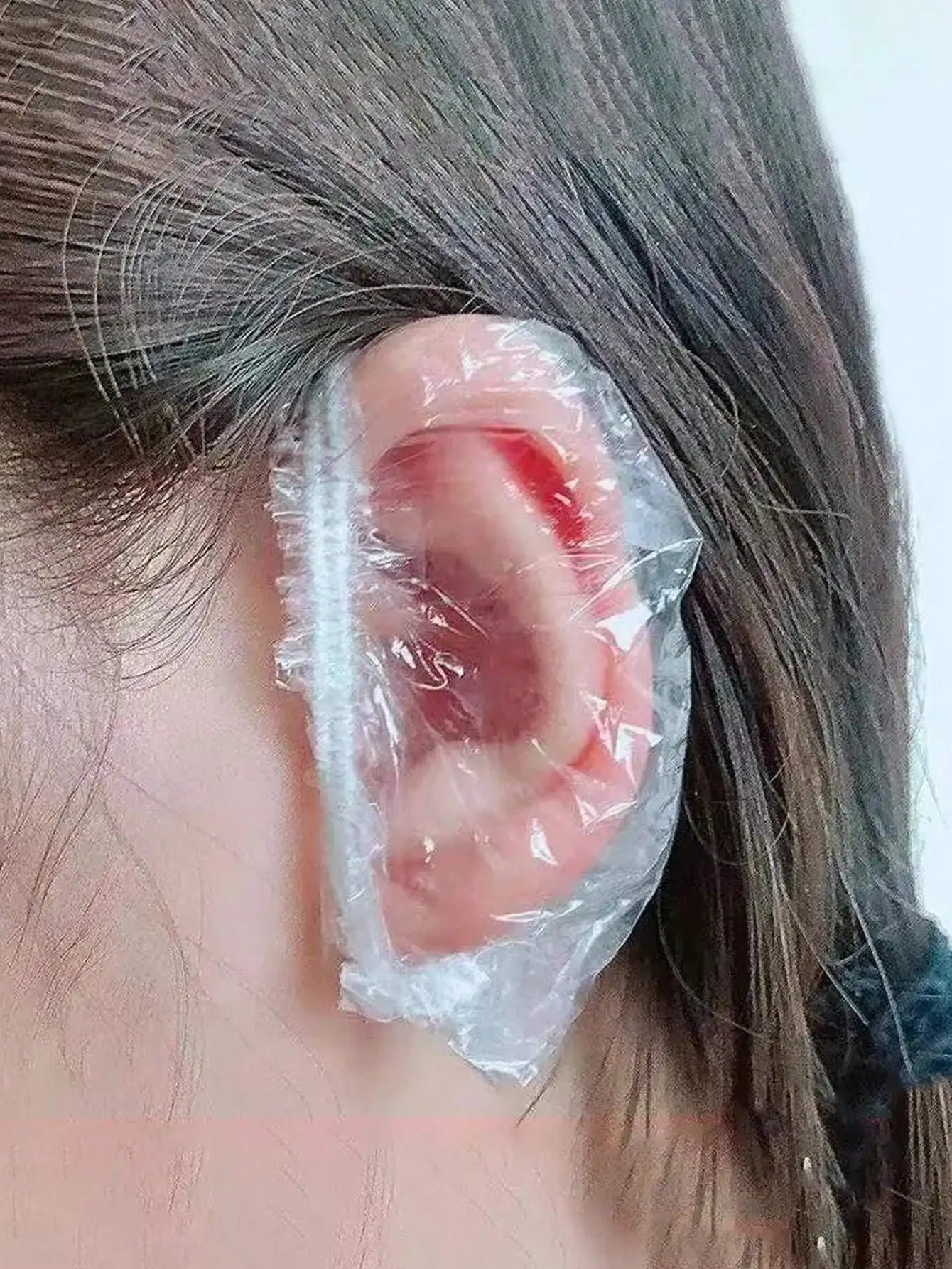 100pcs Disposable PE Ear Covers, Small Waterproof Dyeing Ear Covers (Dyeing Tool Pack Random Packaging)
100pcs Disposable PE Ear Covers, Small Waterproof Dyeing Ear Covers (Dyeing Tool Pack Random Packaging)