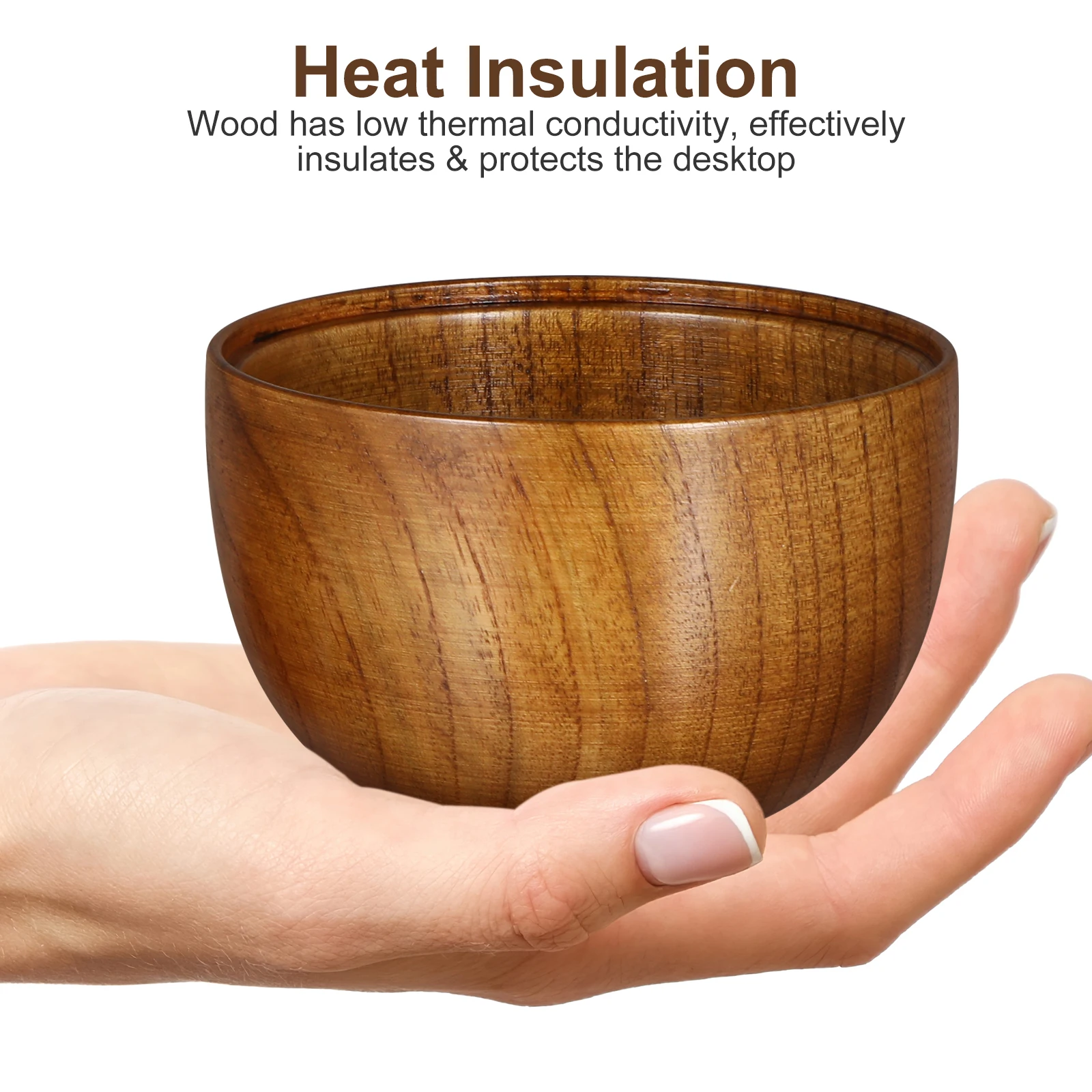 2Pcs Heat Resistant Wood Bowl With Lid Lightweight Soup Rice Serving Bowl Anti Scald Salad Bowl Japanese Theme Wood Tableware
2Pcs Heat Resistant Wood Bowl With Lid Lightweight Soup Rice Serving Bowl Anti Scald Salad Bowl Japanese Theme Wood Tableware