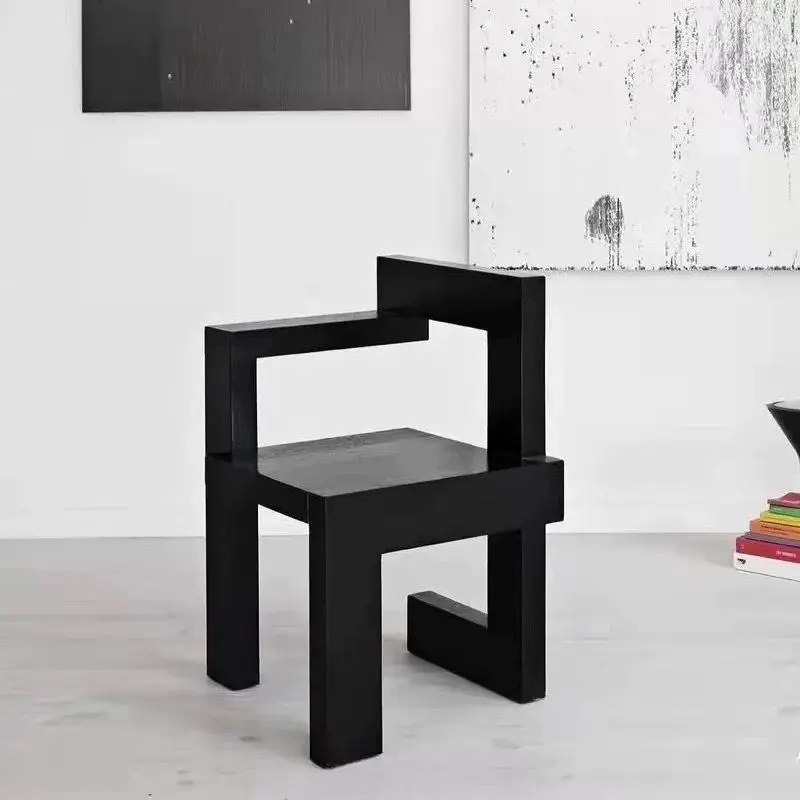 Nordic Solid Wood Dining Chair, French-Style Backrest, Home Single Seater, Simple Retro Leisure Chair
Nordic Solid Wood Dining Chair, French-Style Backrest, Home Single Seater, Simple Retro Leisure Chair