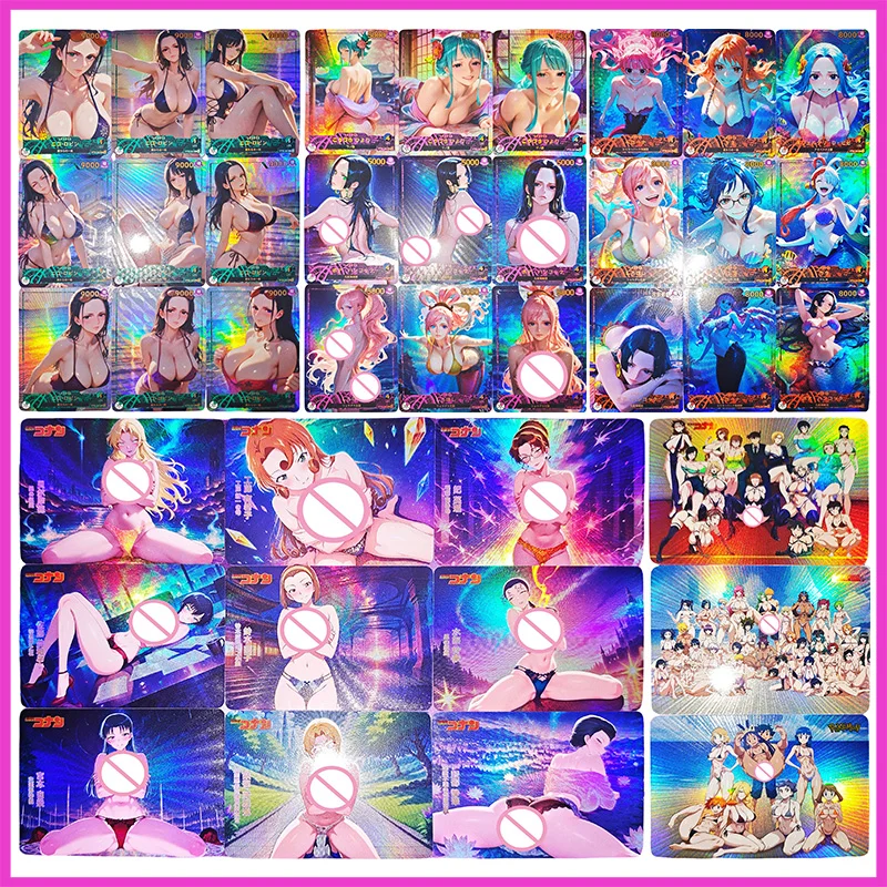 Аниме ONE PIECE DIY ACG Коллекционная карта Hancock Uta Robin Nami Kalifa Kozuki Hiyori Shirahoshi Vivi Игрушки для мальчиков Подарок на день рождения
Аниме ONE PIECE DIY ACG Коллекционная карта Hancock Uta Robin Nami Kalifa Kozuki Hiyori Shirahoshi Vivi Игрушки для мальчиков Подарок на день рождения