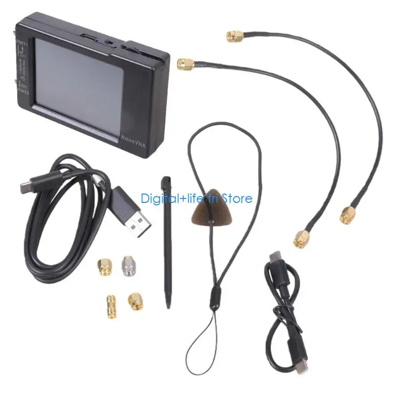 E06D NanoVNA Портативный векторный анализатор цепей с экраном 2,8 дюйма Анализатор ВЧ/ОВЧ/УВЧ
E06D NanoVNA Портативный векторный анализатор цепей с экраном 2,8 дюйма Анализатор ВЧ/ОВЧ/УВЧ