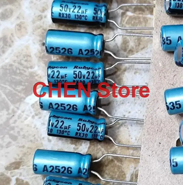 10PCS/50PCS original Rubycon RX30 50V22UF 5X11MM 130C electrolytic capacitor 22UF 50V free shipping
10PCS/50PCS original Rubycon RX30 50V22UF 5X11MM 130C electrolytic capacitor 22UF 50V free shipping
