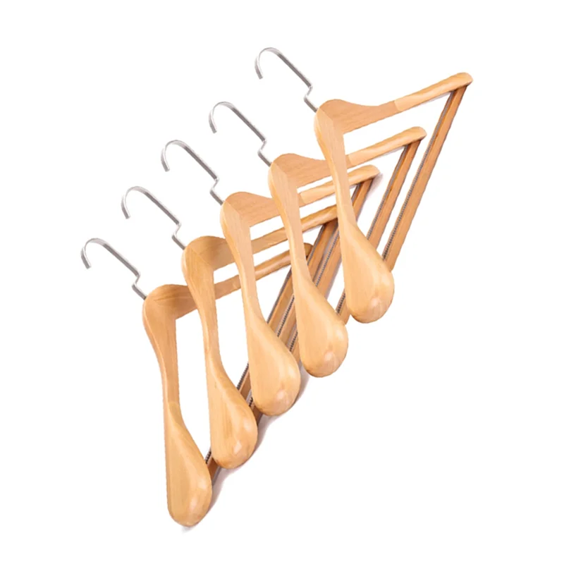 A20F-5Pcs Wide Shoulder Trackless Hanger Solid Wood Thick Coat Hanger Suit Hanger Non-Slip Clothing Hanger Shirt Hangers
A20F-5Pcs Wide Shoulder Trackless Hanger Solid Wood Thick Coat Hanger Suit Hanger Non-Slip Clothing Hanger Shirt Hangers