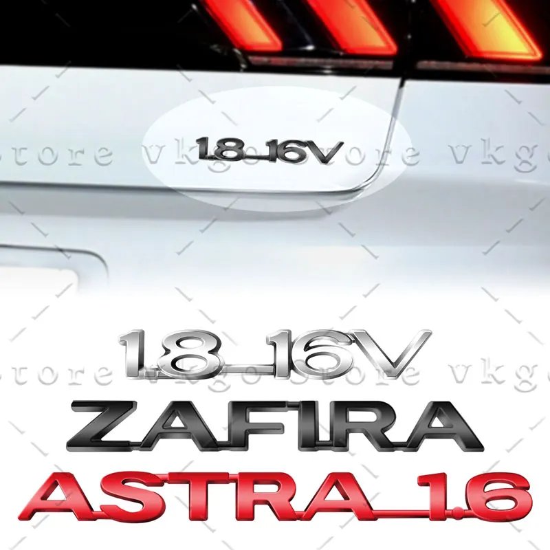 3D Chrome Metal 1.8-16V Letters Rear Trunk Fender Emblem Sticker For Vauxhall Astra 1.6 Opel Zafira Optima Corsa Accessories
3D Chrome Metal 1.8-16V Letters Rear Trunk Fender Emblem Sticker For Vauxhall Astra 1.6 Opel Zafira Optima Corsa Accessories