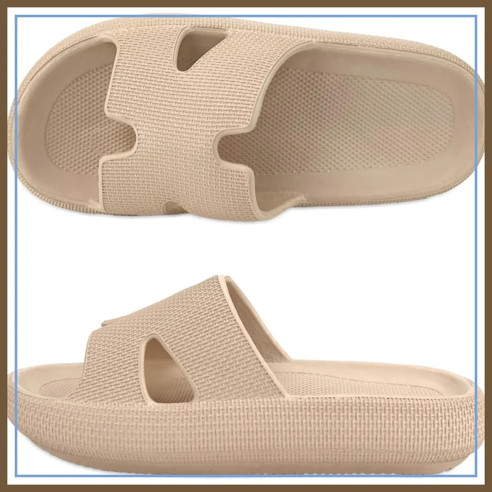 Cloud Slides for Women and Men Cushion Recovery Pillow Sandals Memory Foam House Shower Slippers Comfort Platform Non-Slip
Cloud Slides for Women and Men Cushion Recovery Pillow Sandals Memory Foam House Shower Slippers Comfort Platform Non-Slip