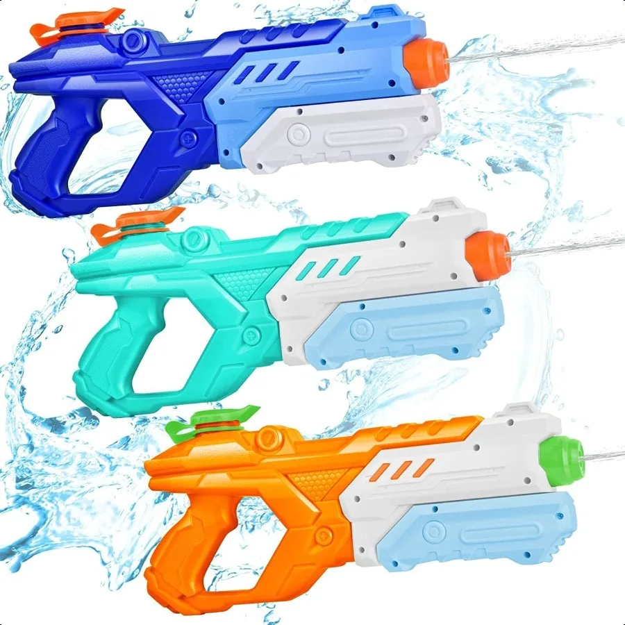 Quanquer Water Guns for Adults 3 Pack er Squirt Water Toy Gun 600CC High Capacity Long Shooting Range Soaker Blaster for Swimmi
Quanquer Water Guns for Adults 3 Pack er Squirt Water Toy Gun 600CC High Capacity Long Shooting Range Soaker Blaster for Swimmi