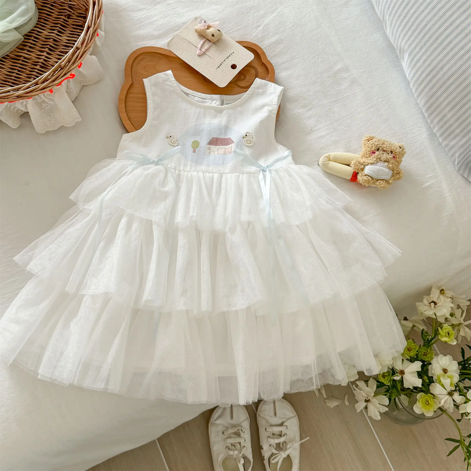 Girls Dresses Summer 2025 Children Princess Vest Dress For Baby Girl Birthday Party Clothes Kids Cute Outfits Teenagers Costume
Girls Dresses Summer 2025 Children Princess Vest Dress For Baby Girl Birthday Party Clothes Kids Cute Outfits Teenagers Costume