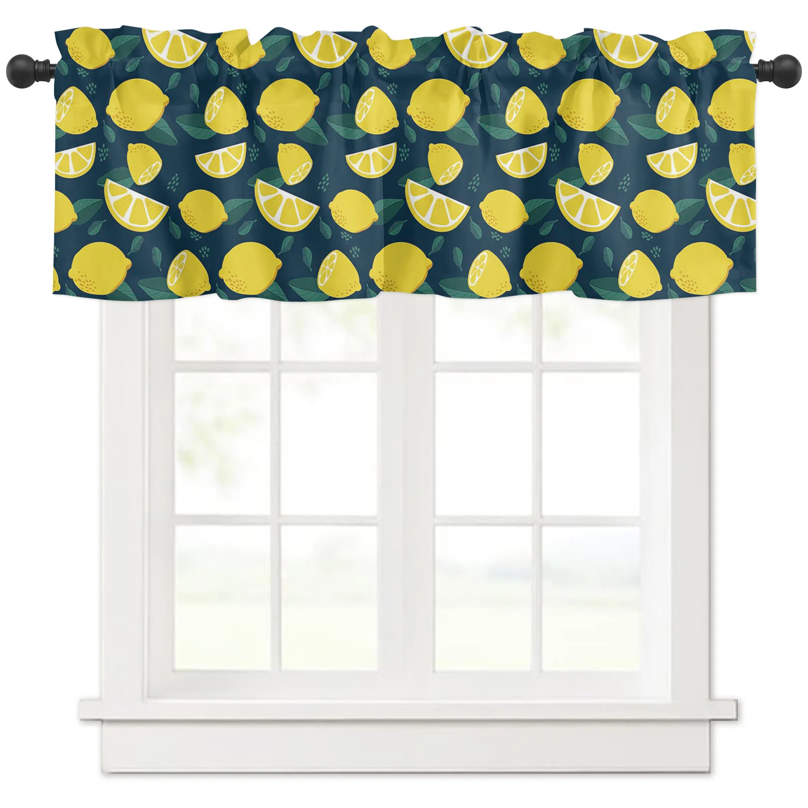 ZEDLIYU Valances for Windows Kitchen Living Room Small Window Valance Lemon on Wooden Plank 1 Panel, 42 x 12 Inch
ZEDLIYU Valances for Windows Kitchen Living Room Small Window Valance Lemon on Wooden Plank 1 Panel, 42 x 12 Inch