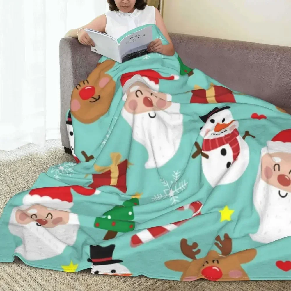 Warm Soft Blankets Travel Office Christmas Santa And Reindeer Throw Blanket Green Tree Flannel Bedspread Bedroom Sofa Bed Cover
Warm Soft Blankets Travel Office Christmas Santa And Reindeer Throw Blanket Green Tree Flannel Bedspread Bedroom Sofa Bed Cover