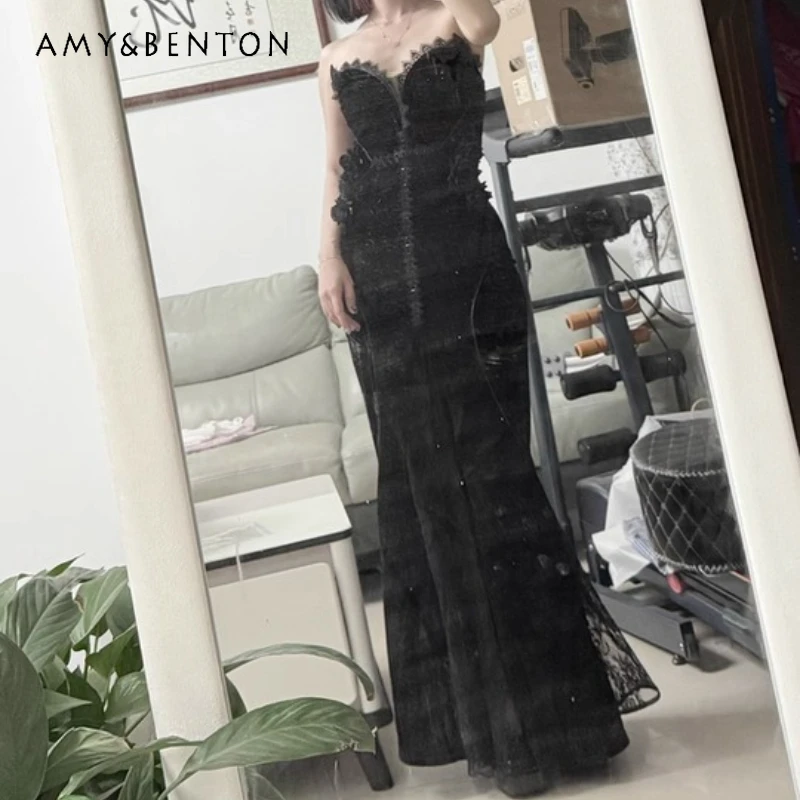 Original Gothic Dark Heart Velvet Glitter Women's Mermaid Dress Autumn New Sexy V-neck Sleeveless Dresses with Sleeve Set Ladies
Original Gothic Dark Heart Velvet Glitter Women's Mermaid Dress Autumn New Sexy V-neck Sleeveless Dresses with Sleeve Set Ladies