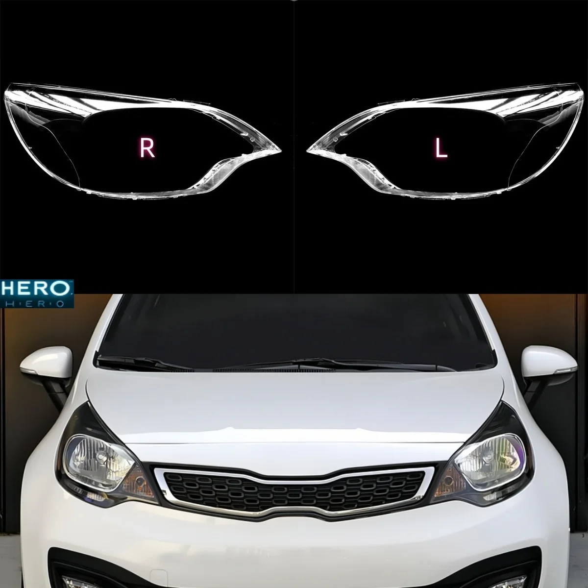 Налобный фонарь для Kia Rio Sedan 2012, налобный фонарь с прозрачными линзами, замена оригинального абажура из оргстекла
Налобный фонарь для Kia Rio Sedan 2012, налобный фонарь с прозрачными линзами, замена оригинального абажура из оргстекла