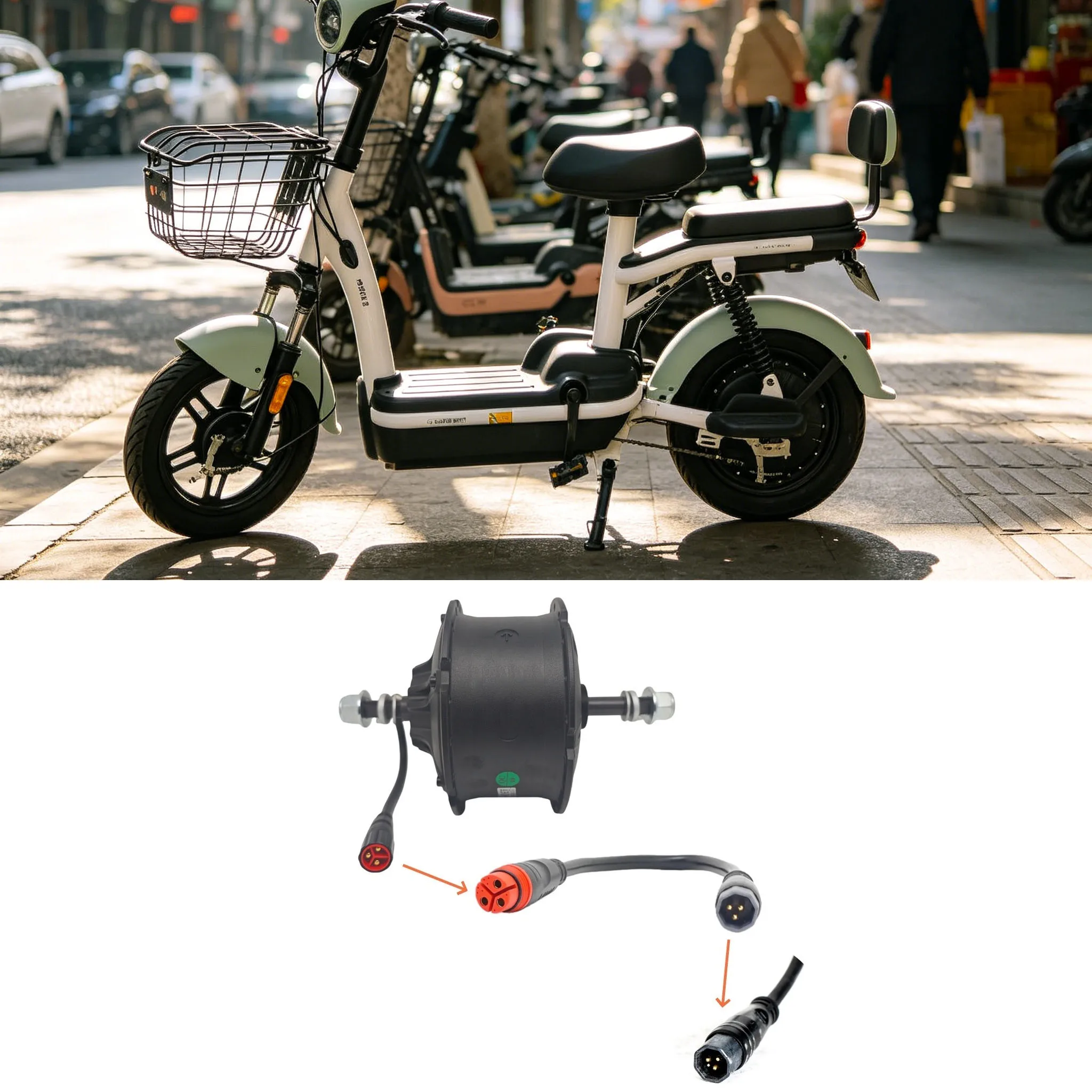 E-bike Adapter Cable 25cm For G061 G062 G063 To G060 Motor Conversion Connector Electric Bicycle Hub Motor Plant Replace Parts
E-bike Adapter Cable 25cm For G061 G062 G063 To G060 Motor Conversion Connector Electric Bicycle Hub Motor Plant Replace Parts